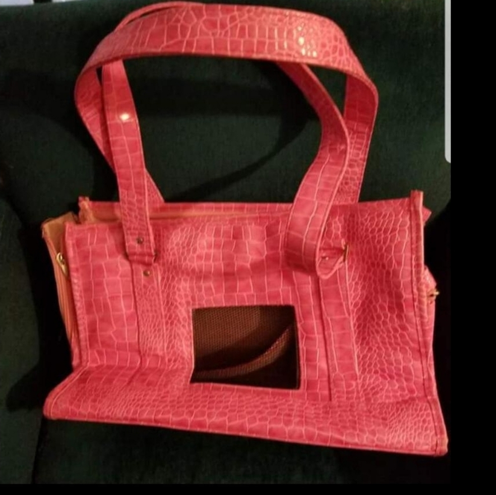Chelsea Paws smallPink Pet Tote